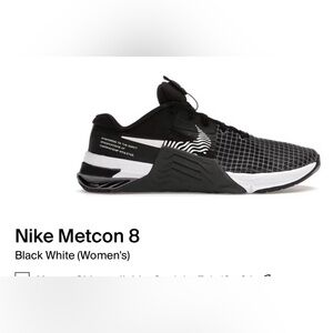 Nike Black and White Mesh Sneakers